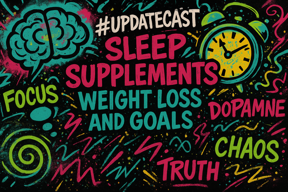 #updatecast - Sleep Supplements, weight loss and goals