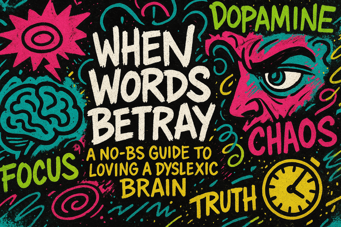 When Words Betray / A No- BS Guide To Loving A Dyslexic Brain