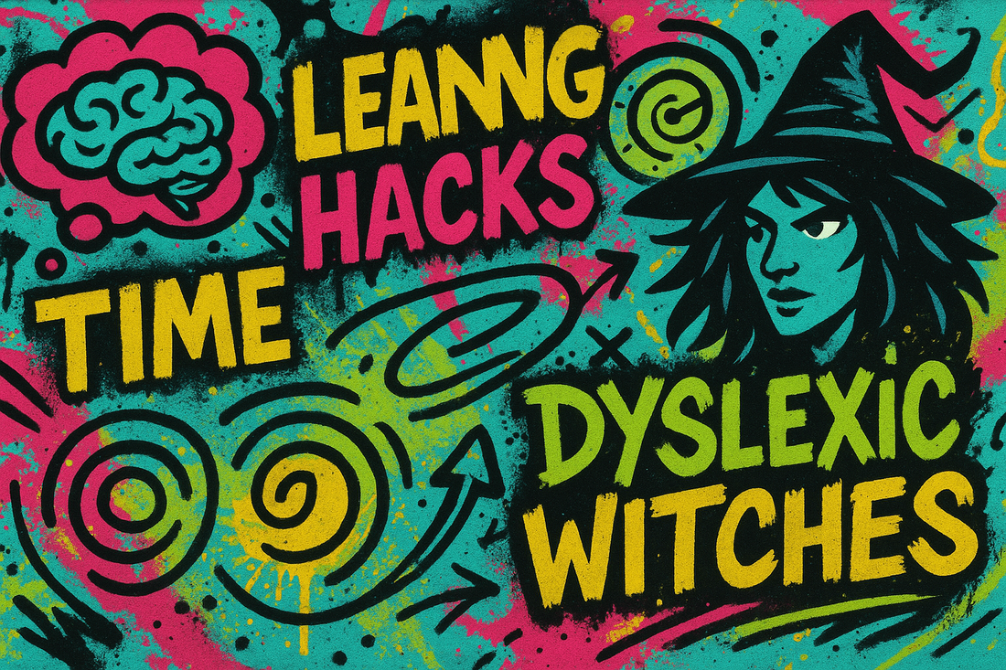 Concept of Time, Learning Hacks & Dyslexic Witches with Martin Bloomfield
