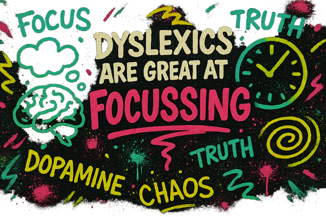 Dyslexics Are Great At Focussing