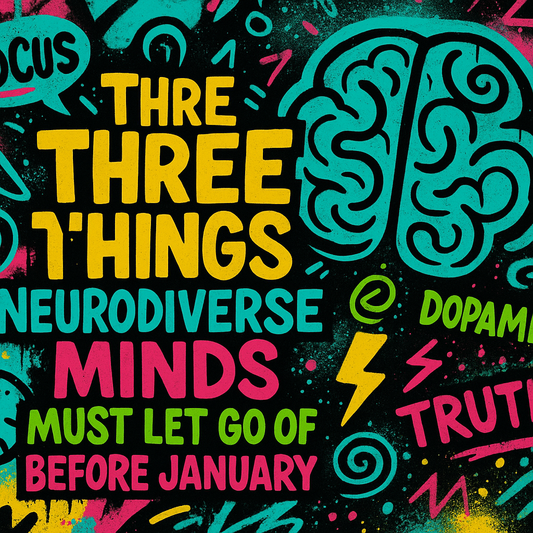 The Three Things Neurodiverse Minds Must Let Go Of Before January 100%