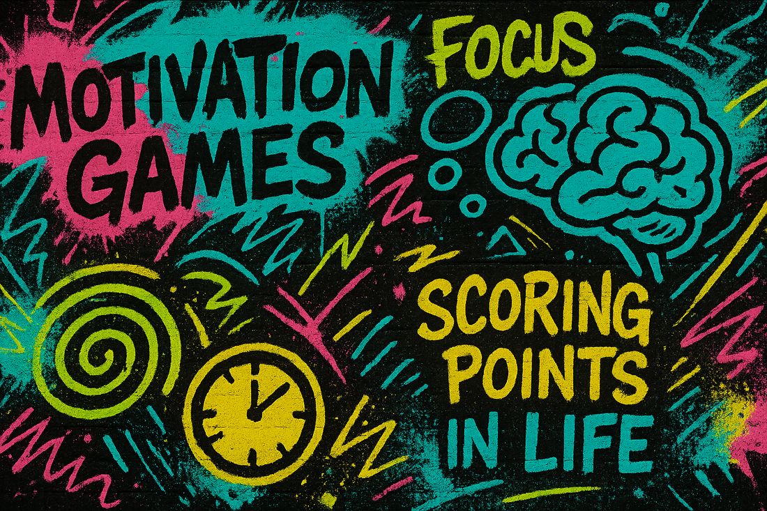 Motivation, games and scoring points in life