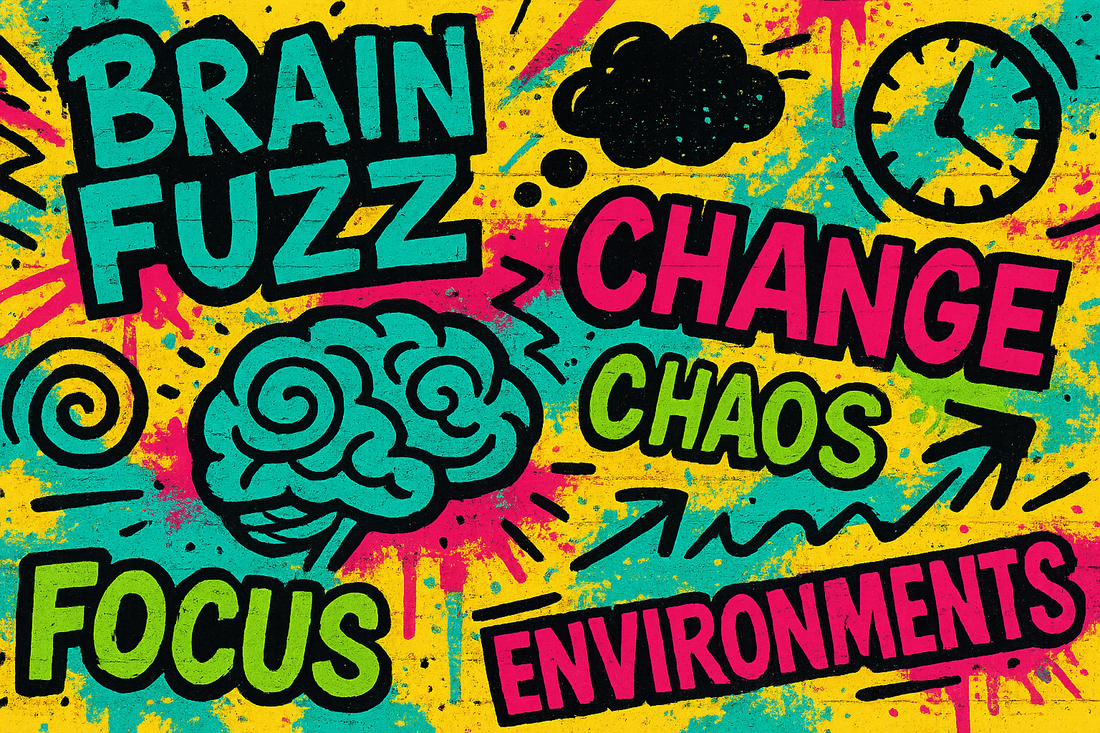 Brain Fuzz and Changing environments