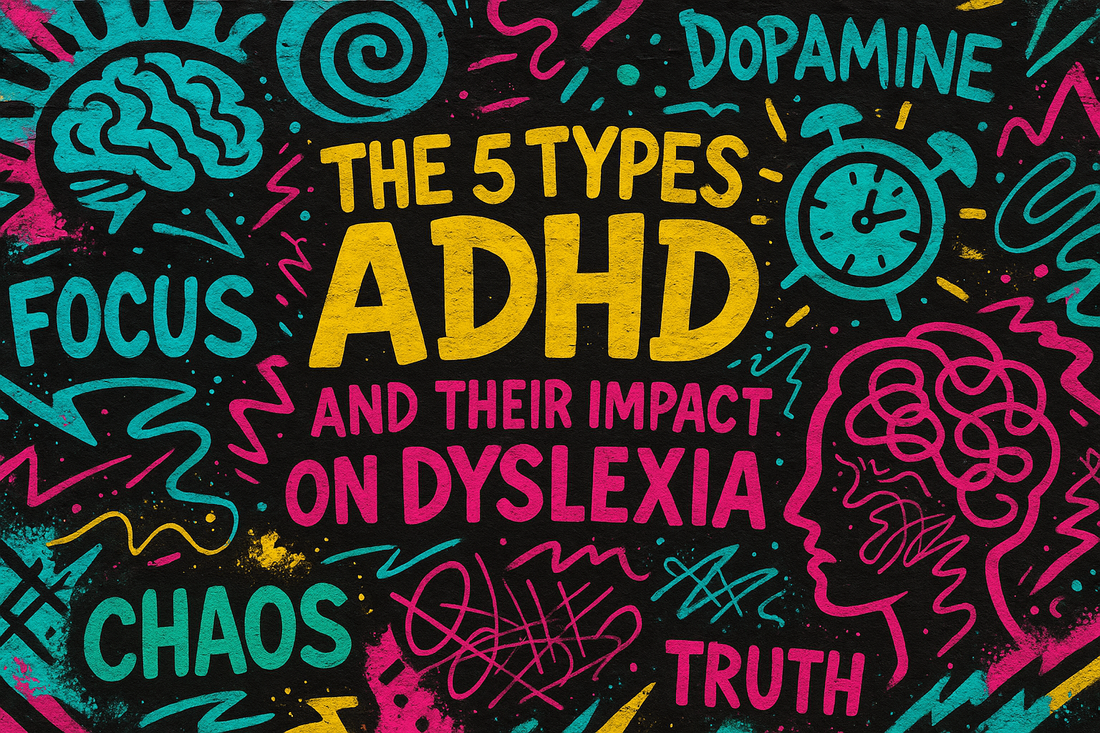 The 5 Types of ADHD and there impact on Dyslexia