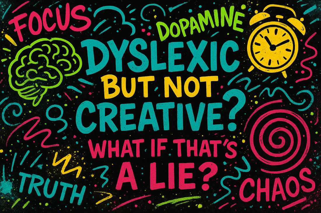 Dyslexic But Not Creative? What If That’s a Lie?