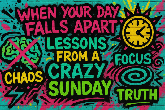When your day falls apart - Lessons from a crazy Sunday